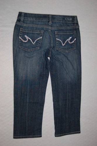 Junior Womens Pants DARK BLUE JEAN 