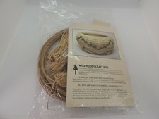 Wildwoods Craft Kit Basketry Woven USA Supplies Instructions