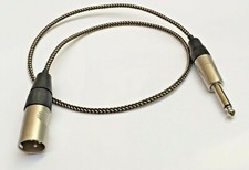 4'FT Mogami Neutrik XLR Male to Neutrik 1/4 Mono Pro Cable microphone audio mic