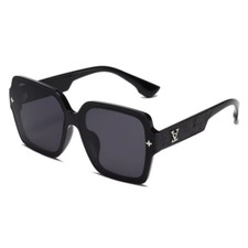 New Fashion Square Frame Sunglasses for Women Luxury Sunglasses UV Protection La