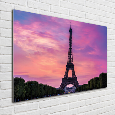 Tulup Image Sur Verre Trempé Tableaux 100x70 - Fleurs Rouges