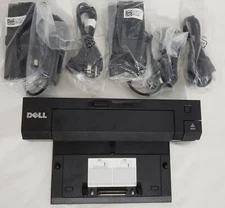 Dell PR02X E-Port Plus Docking Station & Port Replicator for E/M Series Laptops