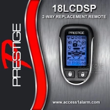 NEW Prestige 18LCDSP 2-Way LCD Remote Control TBQT30-SS2W APS596Z APS997Z