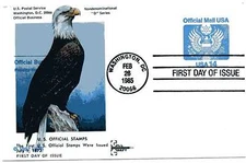 UZ3  14c Official Postal Card GillCraft, FDC 