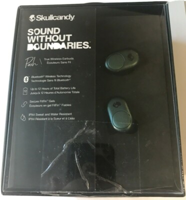 Skullcandy Push True Wireless Earbuds (S2BBW-L638) - Psychotropical 