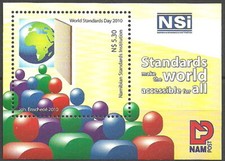 Namibia - Welt Standard Tag Block 74 postfrisch 2010 Mi. 1356