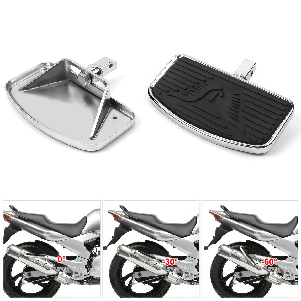 estribo trasero pasajero para Suzuki C50 VL400 VL800 Honda VTX1300 VTX1800 VF750 Foto 4 de 4