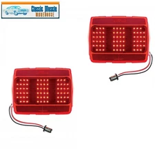 1965-66 Mustang 68 LED Tail Light All in One Lens, Both Right & Left Side