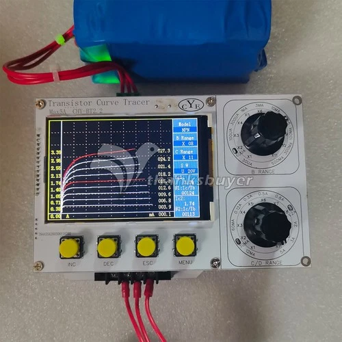 Upgraded Version Transistor Curve Tracer 5A Transistor Characteristic Tester