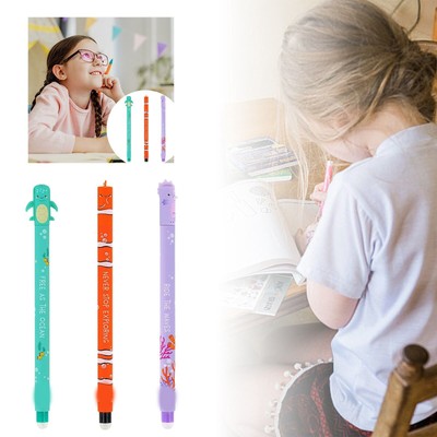 Legami Set Turtle Clownfish Sea Erasure- löschbare Gelschreiber - Erasable Pen