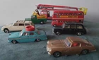ORIGINAL VINTAGE DIECAST CORGI TOYS JOB LOT 007 ASTON MARTIN & OTHERS 1960s