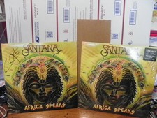 2019 Carlos Santana Africa Speaks  Autographed Signed Vinyl Record LP New sealed