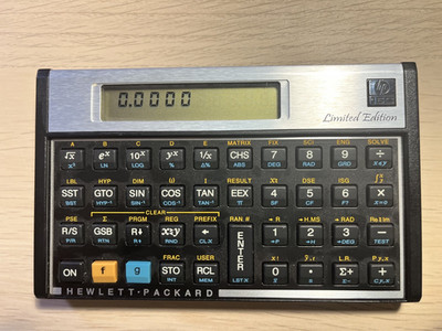 Mint Hewlett Packard HP 15C Calculator Limited Edition with pouch