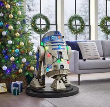 New Rare Star Wars Home Depot 3.5 Ft. Animatronic R2-d2 Led Christmas Decoration