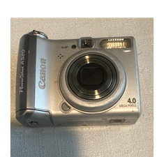 Canon PowerShot A520 Compact Digital Camera 4.0MP 4x Optical Zoom Silver