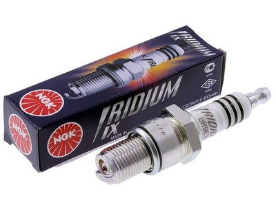 Zündkerze NGK Iridium BR9EIX kompatibel für YAMAHA DT125 R 91- Mofa Moped Roller