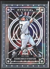 2022 Donruss Optic Giancarlo Stanton Mythical #MTH-17 New York Yankees BASEBALL