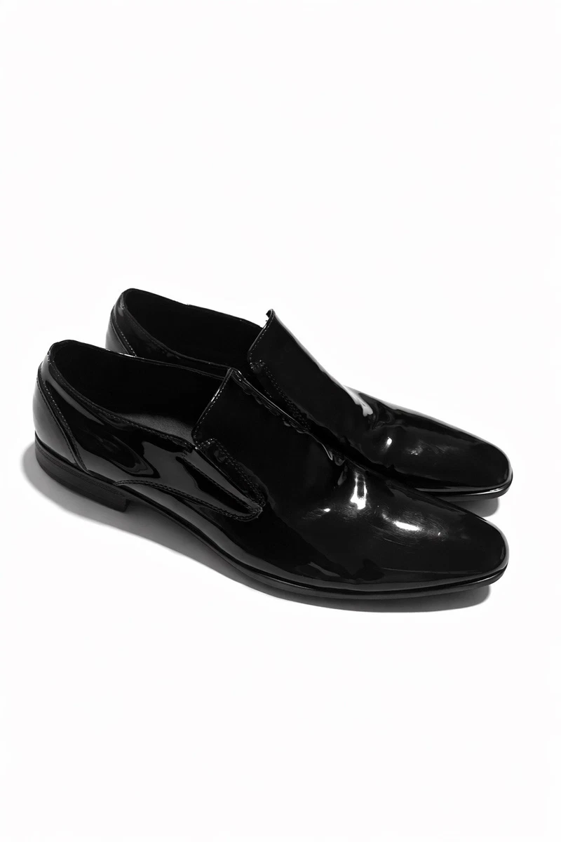 Kenneth Cole Reaction Black Patent Leather Slip On Dress Shoes Men’s 11 M Amazon.com | Kenneth Cole Reaction Men main image 4