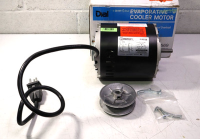 Dial 2569 3/4 HP 2 Speed 115v Cooler Motor Kit