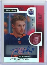 2022-23 Synergy Rookie Portraits Red Autographs #RPDH Dylan Holloway RC AUTO /25