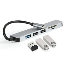 Vivitar 6-in-1 SD and MicroSD Card Reader Alu...