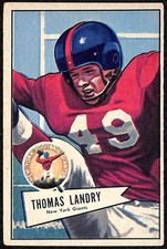 1952 Bowman Large Football Cards 21