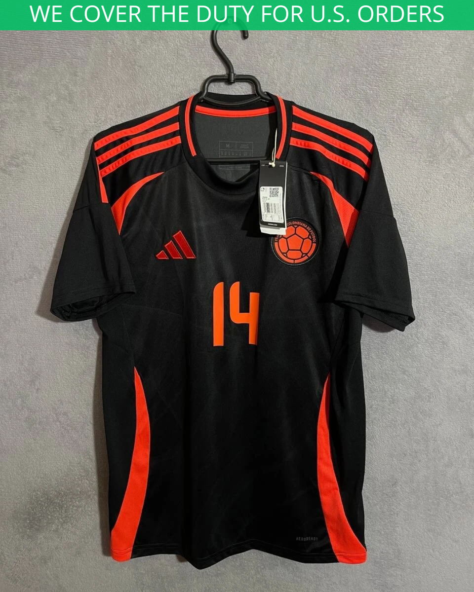 Diego Colombia Team Jersey Away football shirt Black Adidas