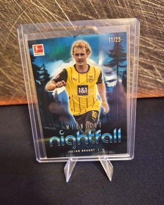 Topps Midnight Bundesliga 2024-25 Julian Brandt Nightfall /25 Borussia Dortmund