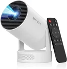 Mini Portable Projector with 4K Support, Bluetooth 5.4 WIFI6, 5Watt Sound Base S