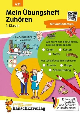 Mein Übungsheft - Zuhören und verstehen 1. Klasse: Hörverstehen, Gedächtnistrain