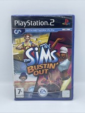 Image of The Sims Bustin' Out - Playstation 2 Game PS2 Video Game New And Sealed