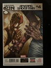 Amazing Spider-Man #4 Marvel 2014 Original Sin 1st Silk Comic Book