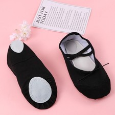  1 paio di scarpe da ballo leggere scarpe da ballo antiscivolo scarpe di tela