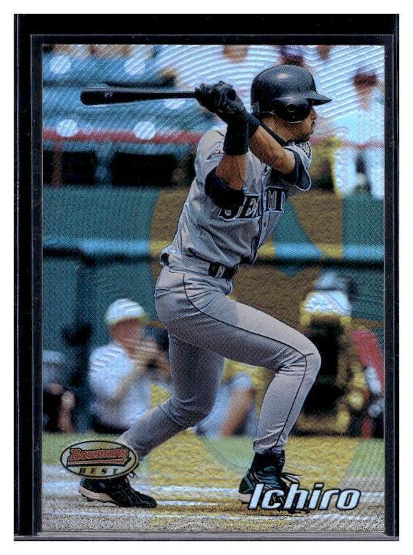 2002 Bowman's Best Ichiro Suzuki #51 Seattle Mariners HOF