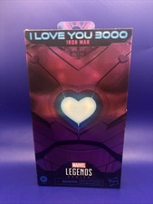 HASBRO MARVEL LEGENDS SERIES IRON MAN I LOVE YOU 3000 6  ACTION FIGURE