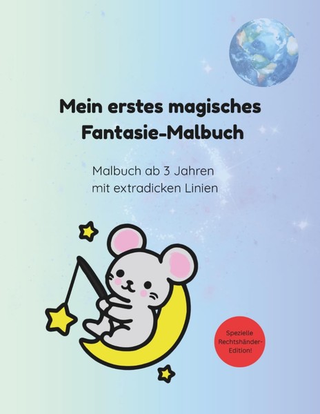 Fantasie-Malbuch FüR Kinder, 32 Seiten, Bunt, Magie, KreativitäT-image