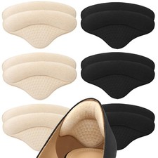 6 Pairs Shoe Fillers for Big Shoes Loose Shoes, Heel Grips Cushion Insert Pads