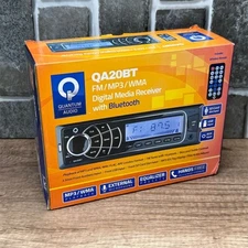 Quantum Audio Digital Media Receiver Bluetooth USB Aux Remote Control QA20BT