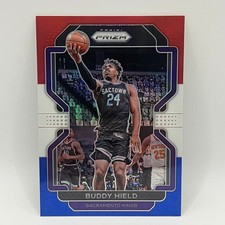 2021-22 Panini Prizm Red White and Blue Prizm Buddy Hield #192 SAC