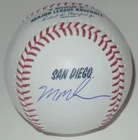 MASON MILLER AUTO'D SIGNED SAN DIEGO PADRES CITY CONNECT BASEBALL JSA COA