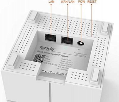 Tenda Nova MW6 2x Dual-Band Mesh WLAN Komplettlösung (bis zu 350m² WLAN, 2x Stat