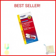 Equate TWINPACK 1% Hydrocortisone Anti-itch Cream Compare to Maximum Strength Co