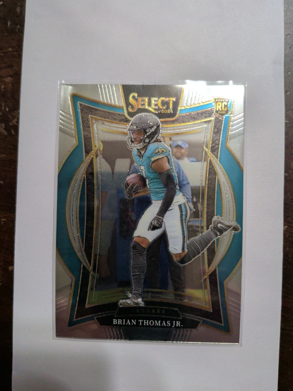 2024 Panini Select - Concourse Brian Thomas Jr. #91 Silver Prizm (RC)