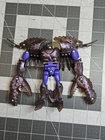 Vintage 1997 Transformers Beast Wars SEA CLAMP Tripredacus Predacon w/ launcher