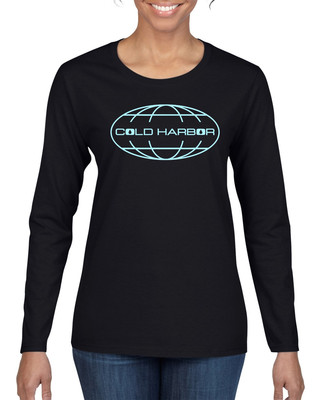 Cold Harbor Viral TV Show MDR Logo Parody Merch Womens Long Sleeve Shirt
