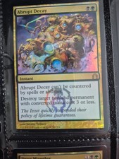 Mint/Near-Mint, English - 1 x MTG Abrupt Decay - Foil Return to Ravnica