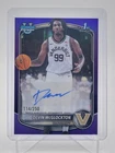 DEVIN MCGLOCKTON 2025-26 BOWMAN CHROME U PURPLE 1ST AUTO /250 Q6618