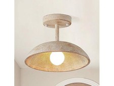 Parrot Uncle BBB0122-1-PU Pendant Light Farmhouse Flush Mount, 10 Inch