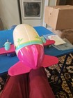 Lil Woodzeez Airplane Hot Pink & Off White Honeysuckle Airway Jet Plane 17" Toy! — photo 9