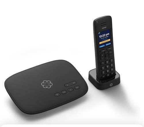 Ooma Telo Free Home Phone Service VoIP Telefon SCHWARZ - Bild 4 von 6